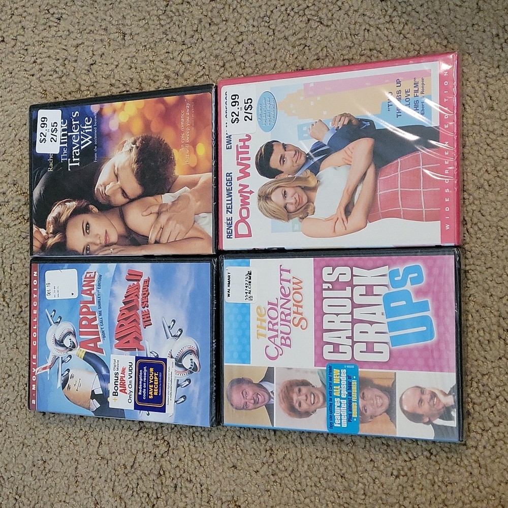 NEW, sealed DVD's